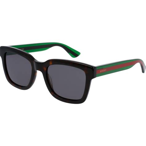 mens gucci sunglasses red and green|gucci 56mm exaggerated aviator sunglasses.